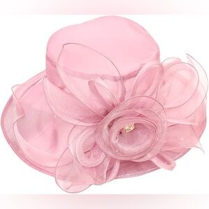 NEW Kentucky derby, Tea Parties, Wedding Rose Floral Women's Fascinator Hat
